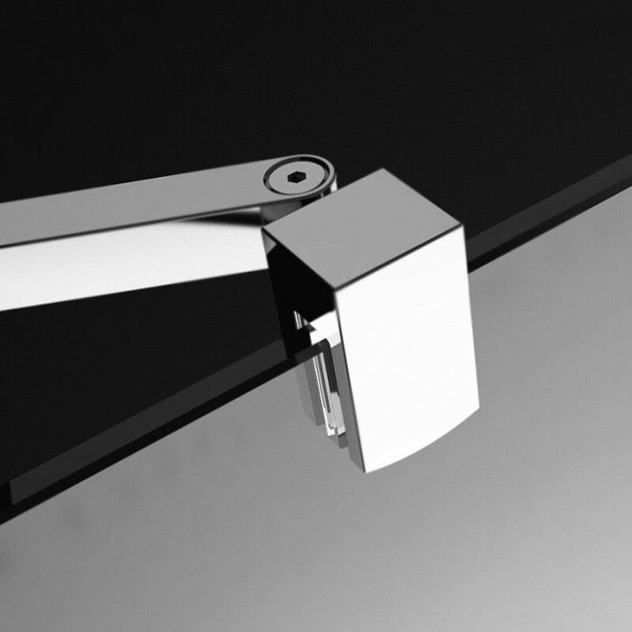 Radaway душевая дверь ii dwj 80 профиль хром стекло прозрачное, Eos II - 3799440-01L