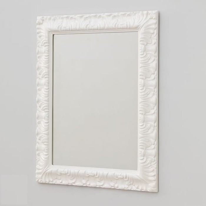 ArtCeram зеркало для ванной, acs002 01 italiana цвет: белый глянцевый