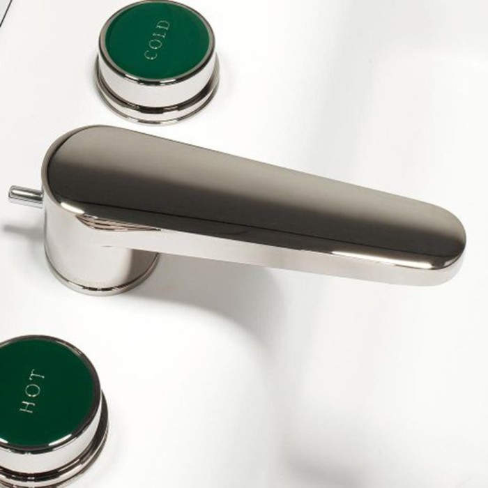 Zucchetti смеситель для раковины на 3 отверстия с гладким фланцем, savoir, хром арт. zsv401.c-