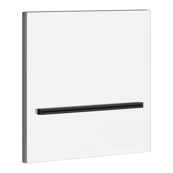 Gessi Верхний душ 20см., настенный, каскадный, Cascata, 20295#238 цвет: mirror steel
