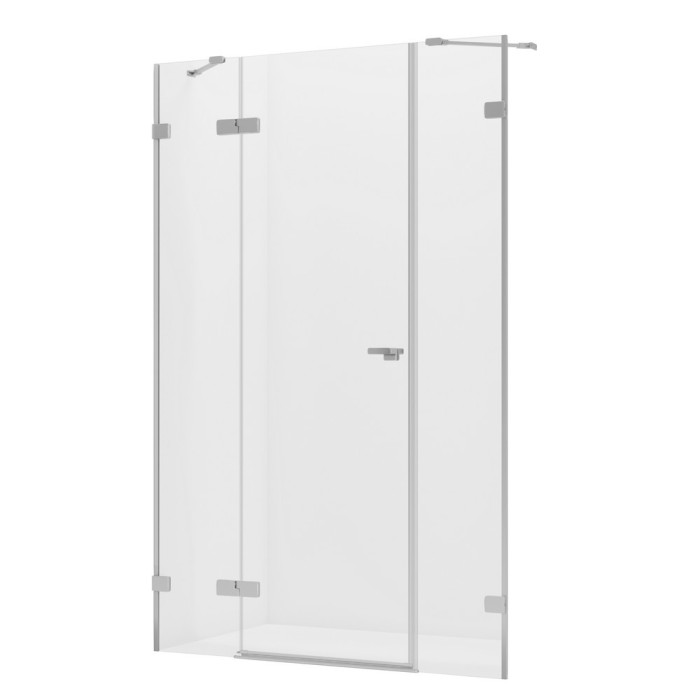 Дверь в нишу eventa plus l 150x200, New trendy Eventa chrome, хром арт. EXK-4464