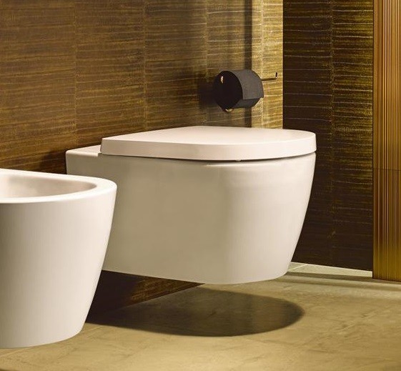 Duravit унитаз подвесной с вертикальным смывом, с креплением, me by starck, 25280900001 цвет: белый