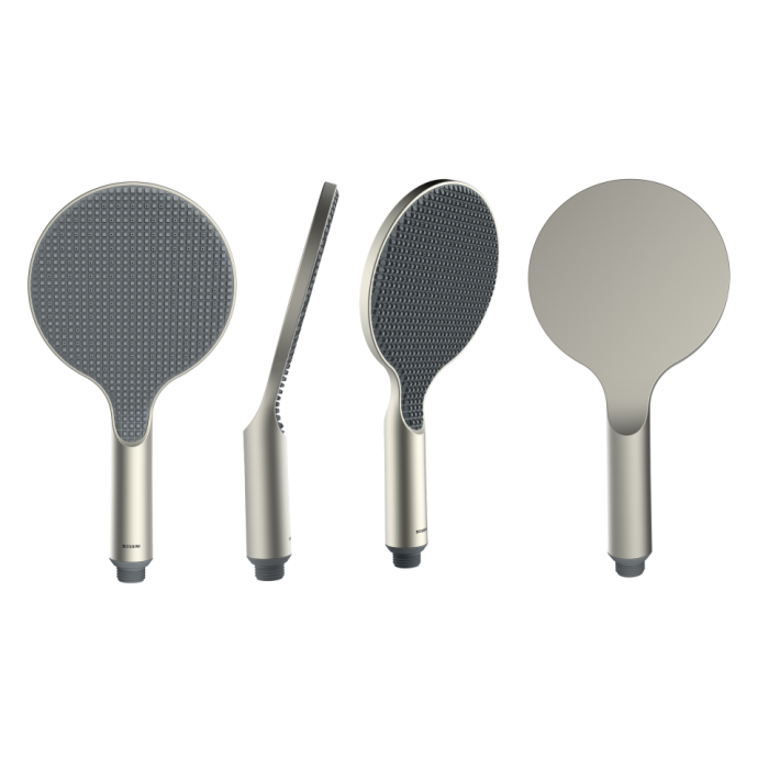 Bossini ручной душ один режим, c easy-clean, apice, никель арт. b00900.094