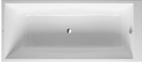 Duravit акриловая встраиваемая ванна 1700 х 750, durastyle, 7002310000000 цвет: белый