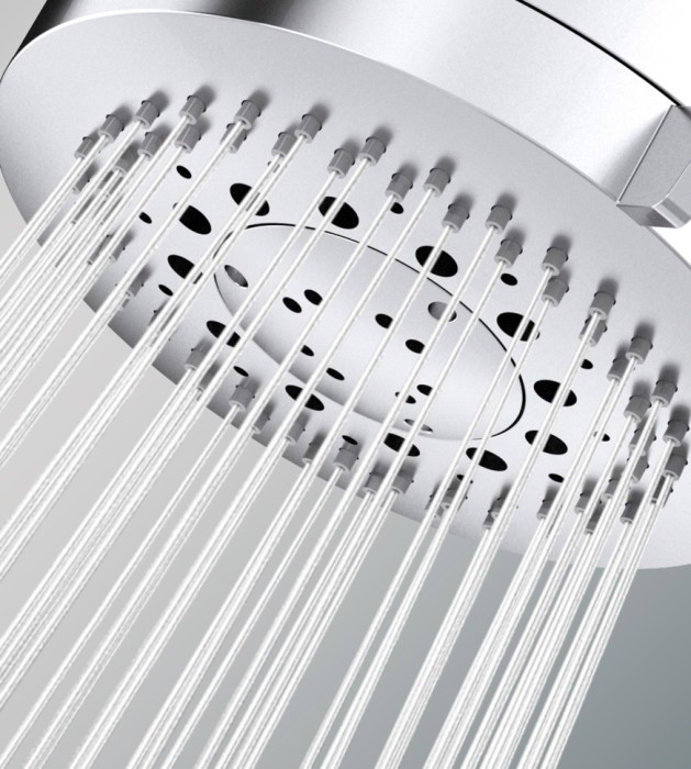 Bossini лейка для душа classic/3 lp 3 режима, classic, хром арт. i00225.030