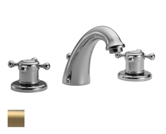 Cisal смеситель для раковины, vt00101027 huber victorian, цвет: aged bronze, old bronze