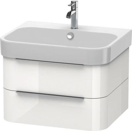 Duravit тумба подвесная под раковину, happy d.2, h2636402222 цвет: белый глянцевый