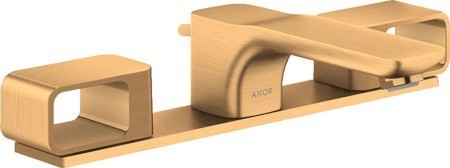 AXOR смеситель для раковины, Urquiola, золото арт. 11041250