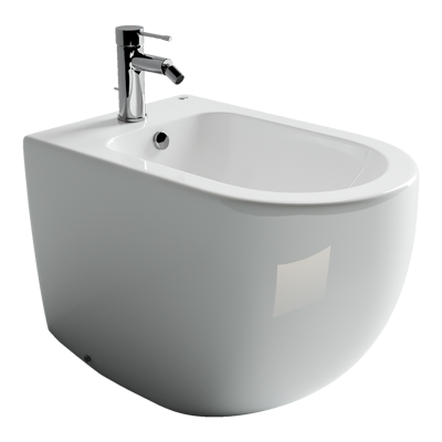 Ceramicanova биде metropol, cn4005 цвет: белый