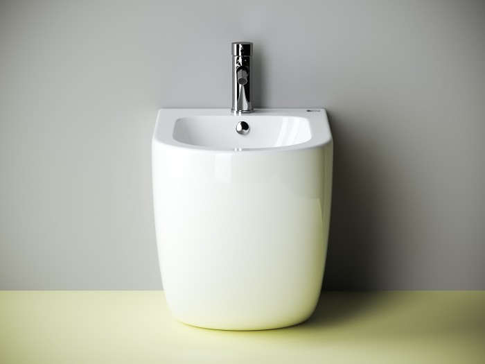 Ceramicanova биде metropol, cn4005 цвет: белый