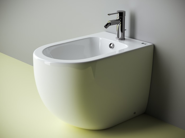 Ceramicanova биде metropol, cn4005 цвет: белый