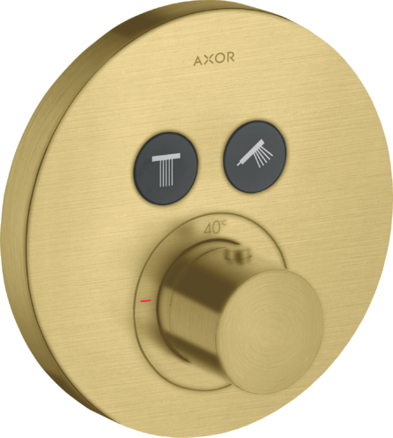 AXOR термостат для душа, ShowerSelect, шлифованная медь арт. 36723950