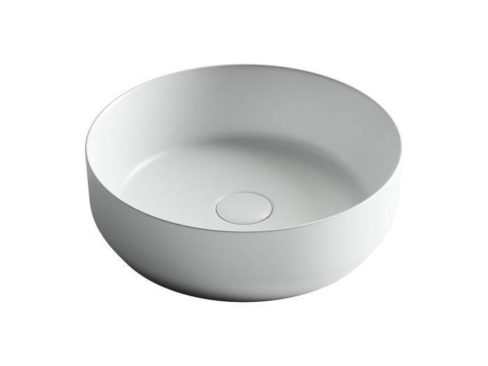 Ceramicanova раковина накладная element, cn6022mw цвет: белый