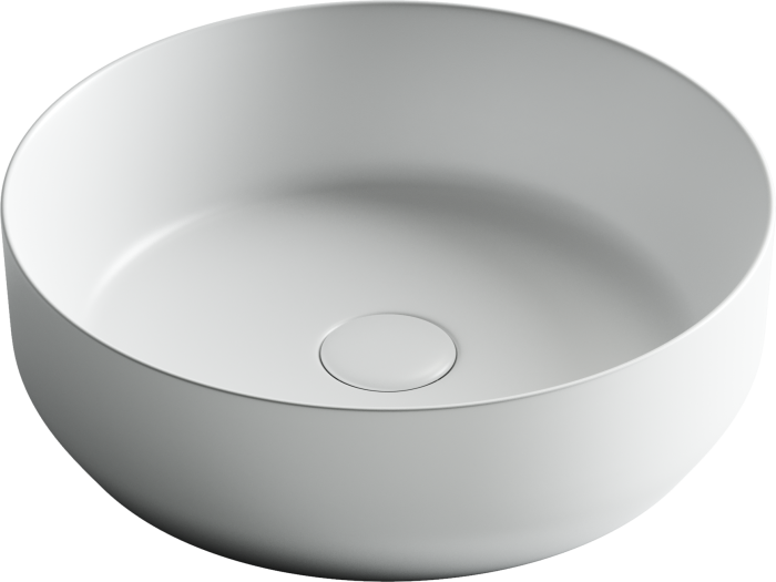 Ceramicanova раковина накладная element, cn6022mw цвет: белый