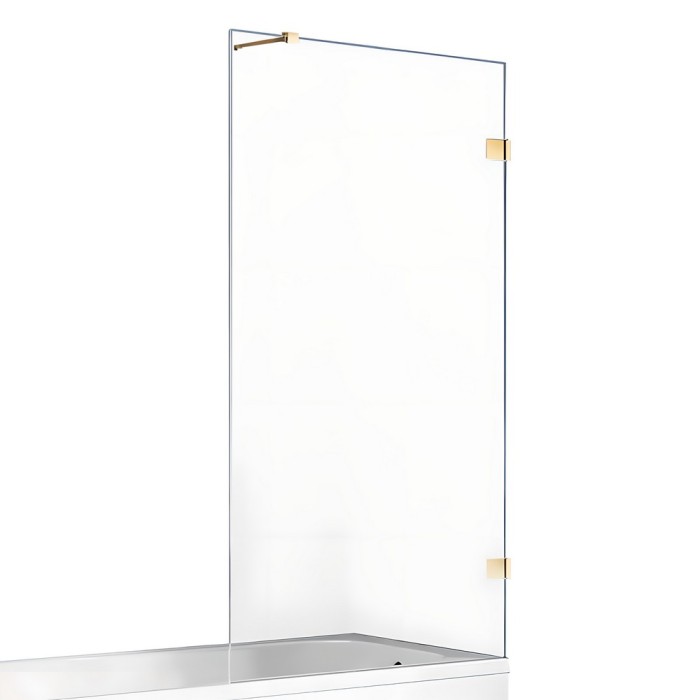 Шторка для ванны shine 50x150, New trendy Avexa gold, золото арт. EXK-2170-WP