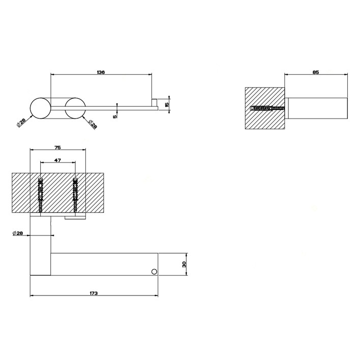 Gessi Настенный держатель для туалетной бумаги, горизонтальная/вертикальная установка, 316, 54749#239 цвет: шлифованная сталь