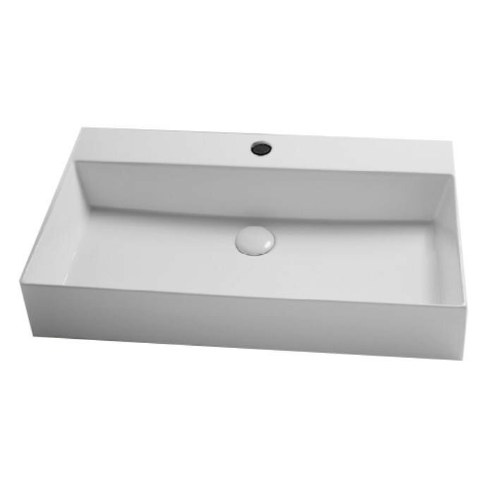 Azzurra Раковина 45x75 Elegance, ELLP075450QMBI/(EQA75M bi)*1 цвет: белый