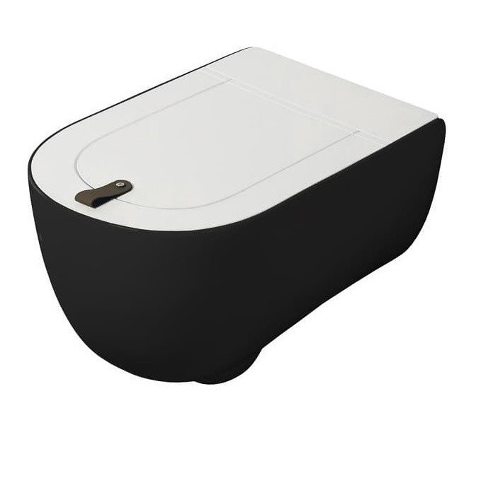 ArtCeram унитаз подвесной, thv001 03 00 the one цвет: черный глянцевый
