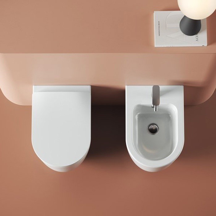 ArtCeram унитаз подвесной, безободковый, mnv001 01 00 monet цвет: белый глянцевый