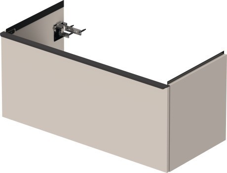 Duravit тумба подвесная под раковину 984 мм х 452 мм, d-neo, de425609191 цвет: серо-коричневый матовый