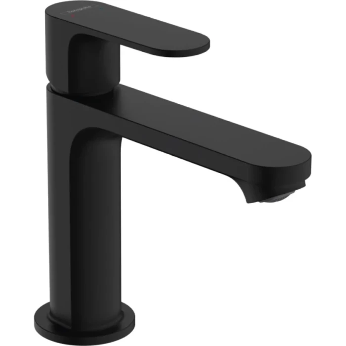 Hansgrohe смеситель для раковины с донным клапаном, Rebris S, черный арт. 72517670