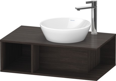 Duravit тумба подвесная под раковину 800 мм х 480 мм, d-neo, de493805353 цвет: каштан темный