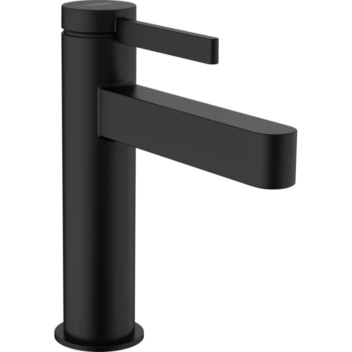 Hansgrohe смеситель для раковины с донным клапаном, Finoris, черный арт. 76020670