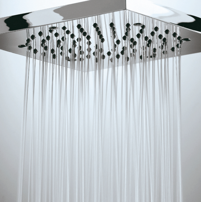 Bossini верхний душ, cube, хром арт. h69715g.030