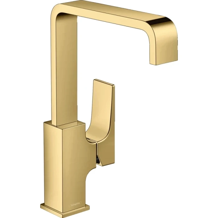 Hansgrohe смеситель для раковины с донным клапаном, Metropol, золотой арт. 32511990