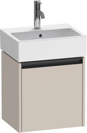 Duravit тумба подвесная под раковину 338 мм х 434 мм х 440 мм, ketho.2, k25070r91910000 цвет: серо-коричневый матовый