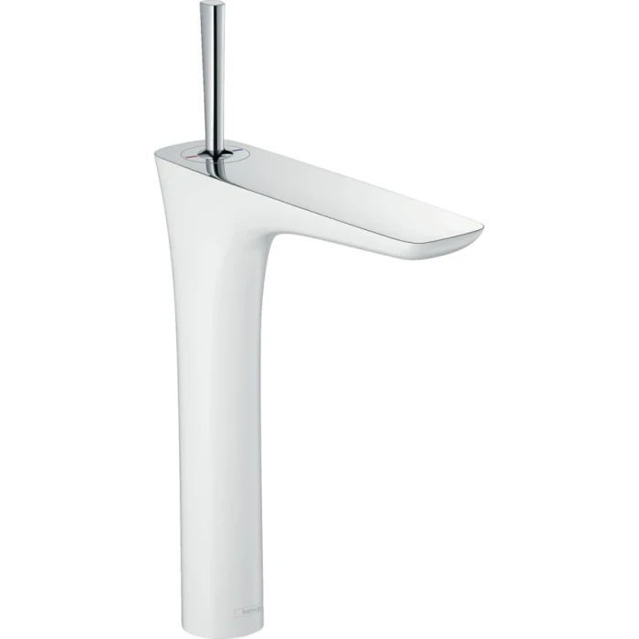 Hansgrohe смеситель для раковины хром/белый, PuraVida, арт. 15072400