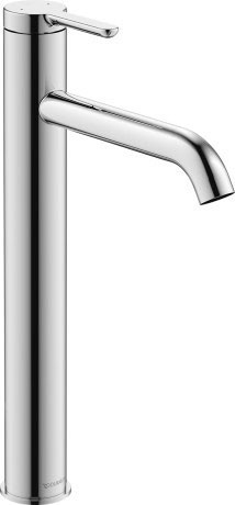 Duravit однорычажный смеситель для раковины s 322 мм, c.1, c11040002010 цвет: хром