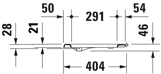 Duravit кольцо для сиденья унитаза без автоматического опускания, starck 3, 0062610000 цвет: белый