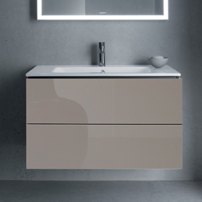 Duravit тумба подвесная под раковину, l-cube, lc624308686 цвет: капучино