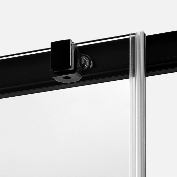 Душевое ограждение l 100x70x200, New trendy Prime black, черный арт. D-0316A/D-0127B