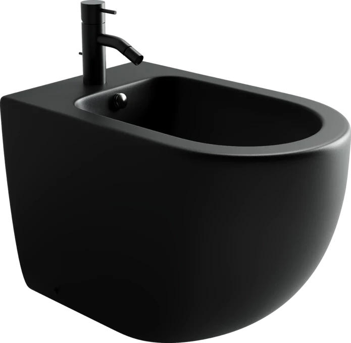 Ceramicanova биде metropol, cn4005mb цвет: чёрный