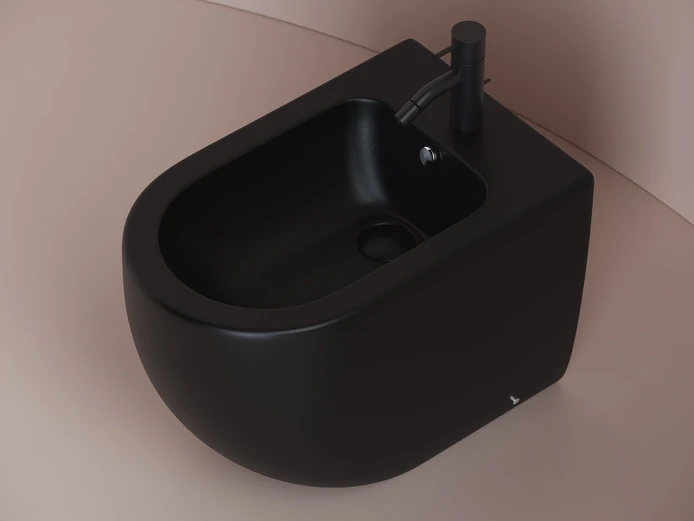 Ceramicanova биде metropol, cn4005mb цвет: чёрный