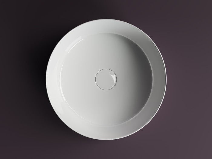 Ceramicanova раковина накладная element, cn6032 цвет: белый