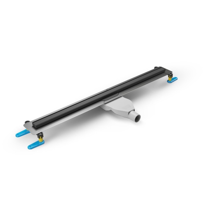 Душевой трап black mat 100 см, New trendy Visio slim, черный мат арт. OL-0080