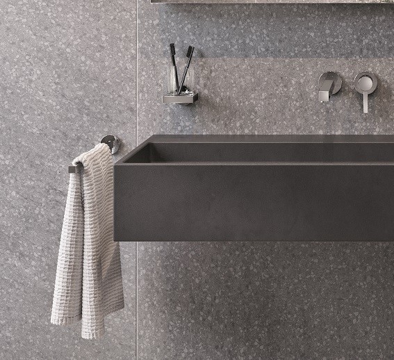 Keuco держатель для полотенца 32 см, edition 90, хром арт. 19021 010000