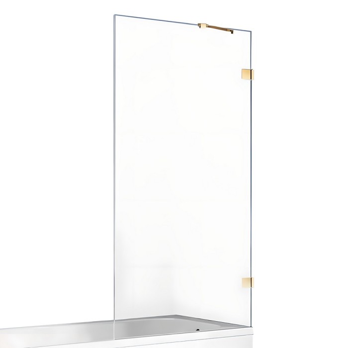 Шторка для ванны shine 60x150, New trendy Avexa gold, золото арт. EXK-2171