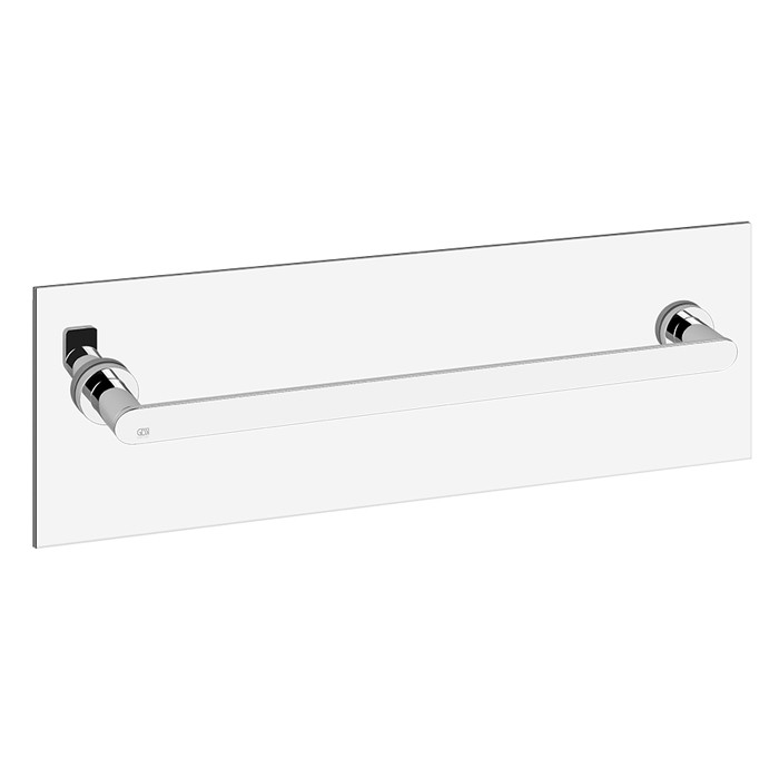 Gessi Полотенцедержатель для крепления на стекло, 45 см, Emporio accessories, 38918#031 цвет: хром