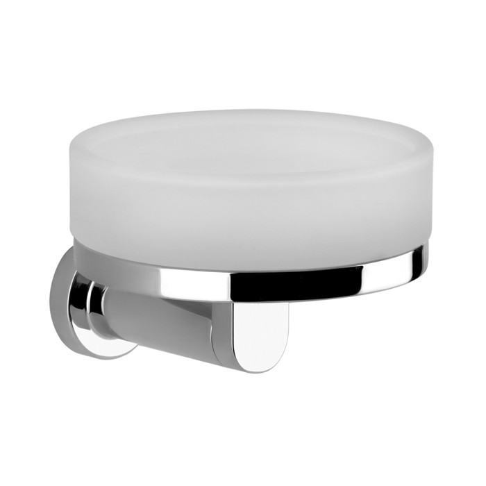 Gessi Мыльница, подвесная, сатинированное стекло, Emporio accessories, 38803#031 цвет: хром