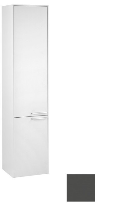 Keuco высокий шкаф-пенал, royal 60, антрацит матовый арт. 32131 440001