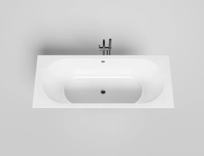 Salini ванна встраиваемая 170x70, ornella, 104623m цвет: матовый белый