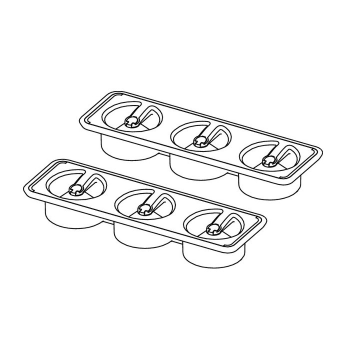 TECE механический затвор 10х5х5см., цвет: черный матовый, drainprofile - 674006