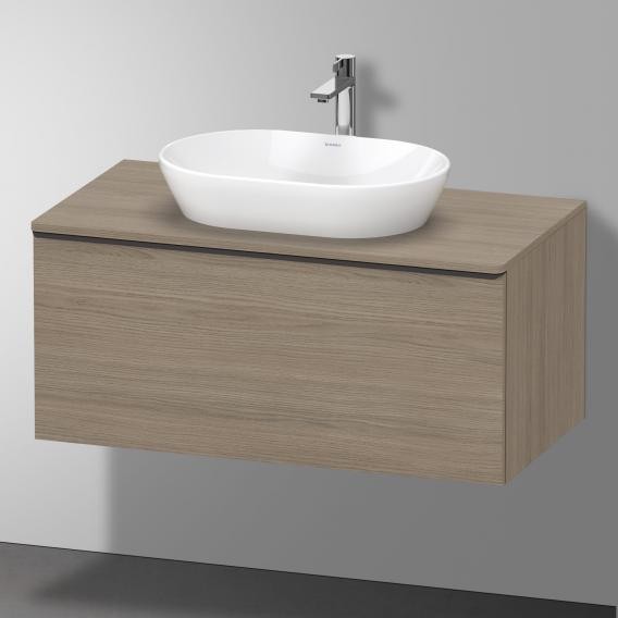 Duravit тумба подвесная под раковину 1000 мм х 550 мм и консолью, d-neo, de494803535 цвет: дуб терра