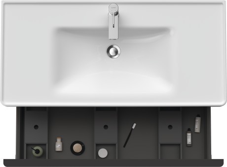 Duravit тумба подвесная под раковину 984 мм х 452 мм, d-neo, de425607979 цвет: орех натуральный