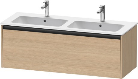 Duravit тумба подвесная под двойную раковину 480 мм х 1210 мм х 440 мм, ketho.2, k25066030300000 цвет: натуральный дуб