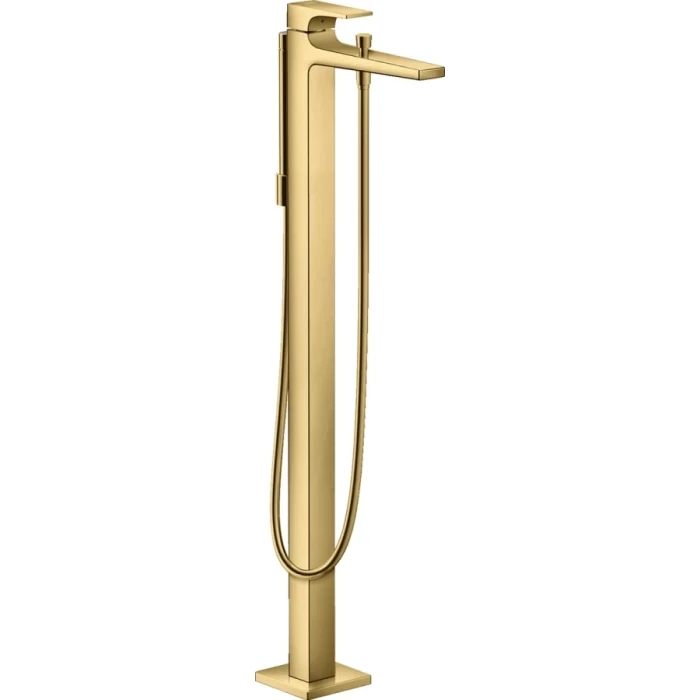 Hansgrohe смеситель напольный для ванны, Metropol, золотой арт. 32532990